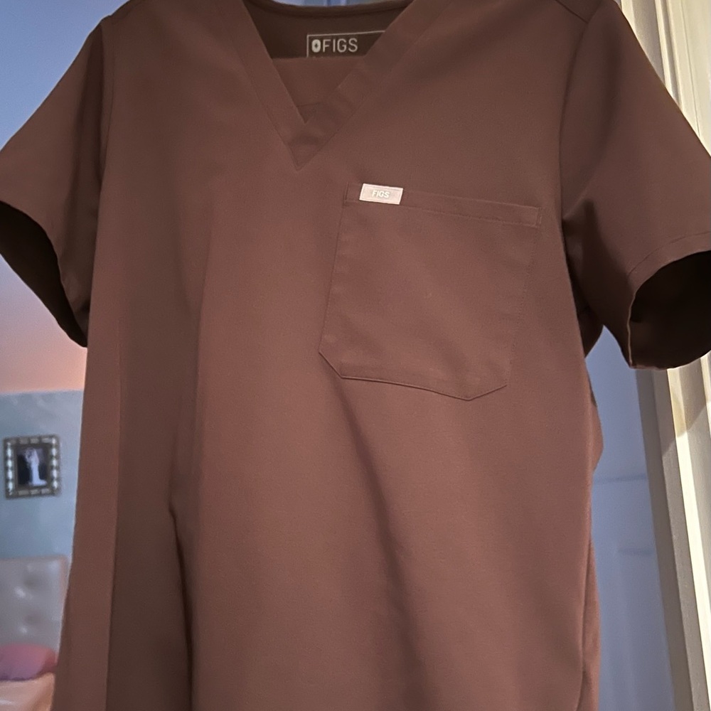 Figs scrub set Espresso